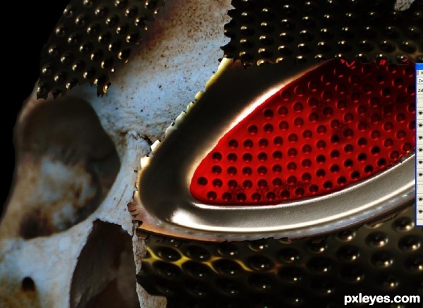 Creation of Iron helmet: Step 11